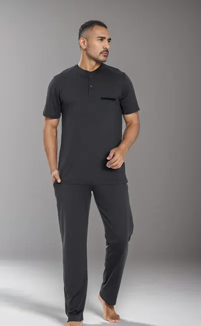 Erkek Modal Patlı Kısakol Pijama C940-028