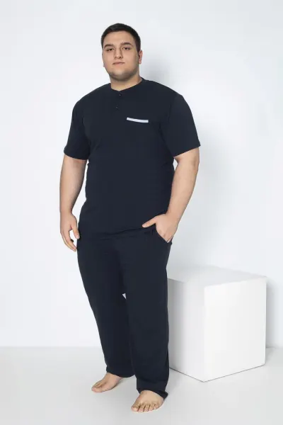 Erkek Battal Modal Patlı Kısakol Pijama Takım C940-138