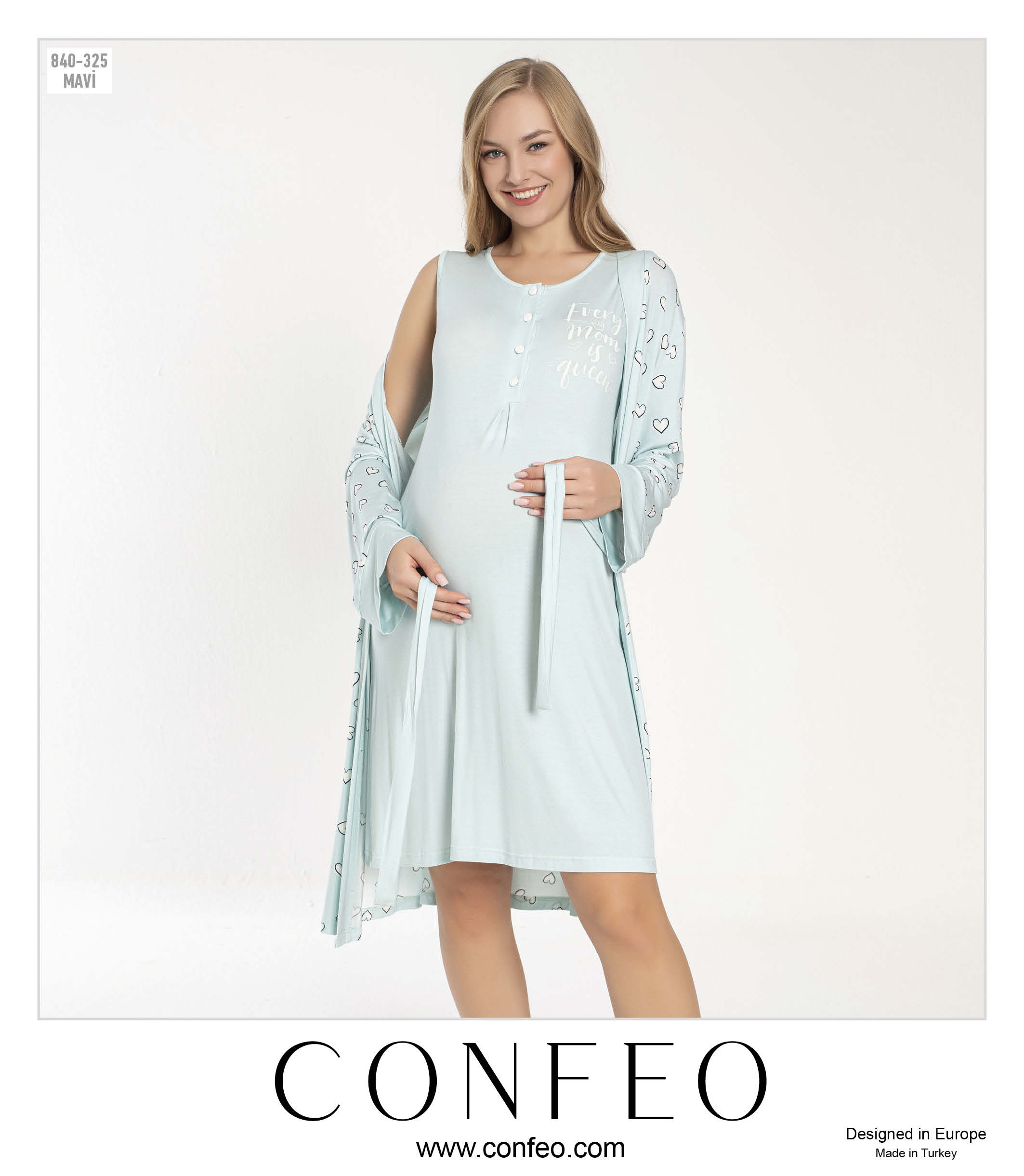 KADIN LOHUSA GECELİK SABAHLIK TAKIM C840-325