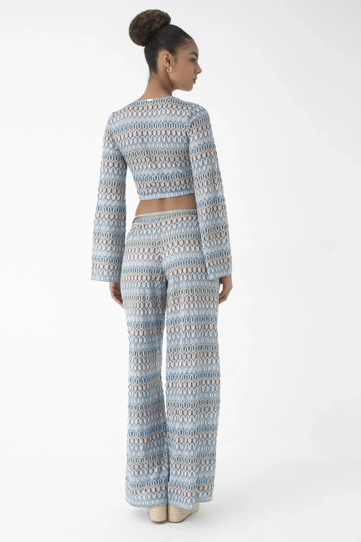 C860-008 KADIN KROP-PANTALON TAKIM