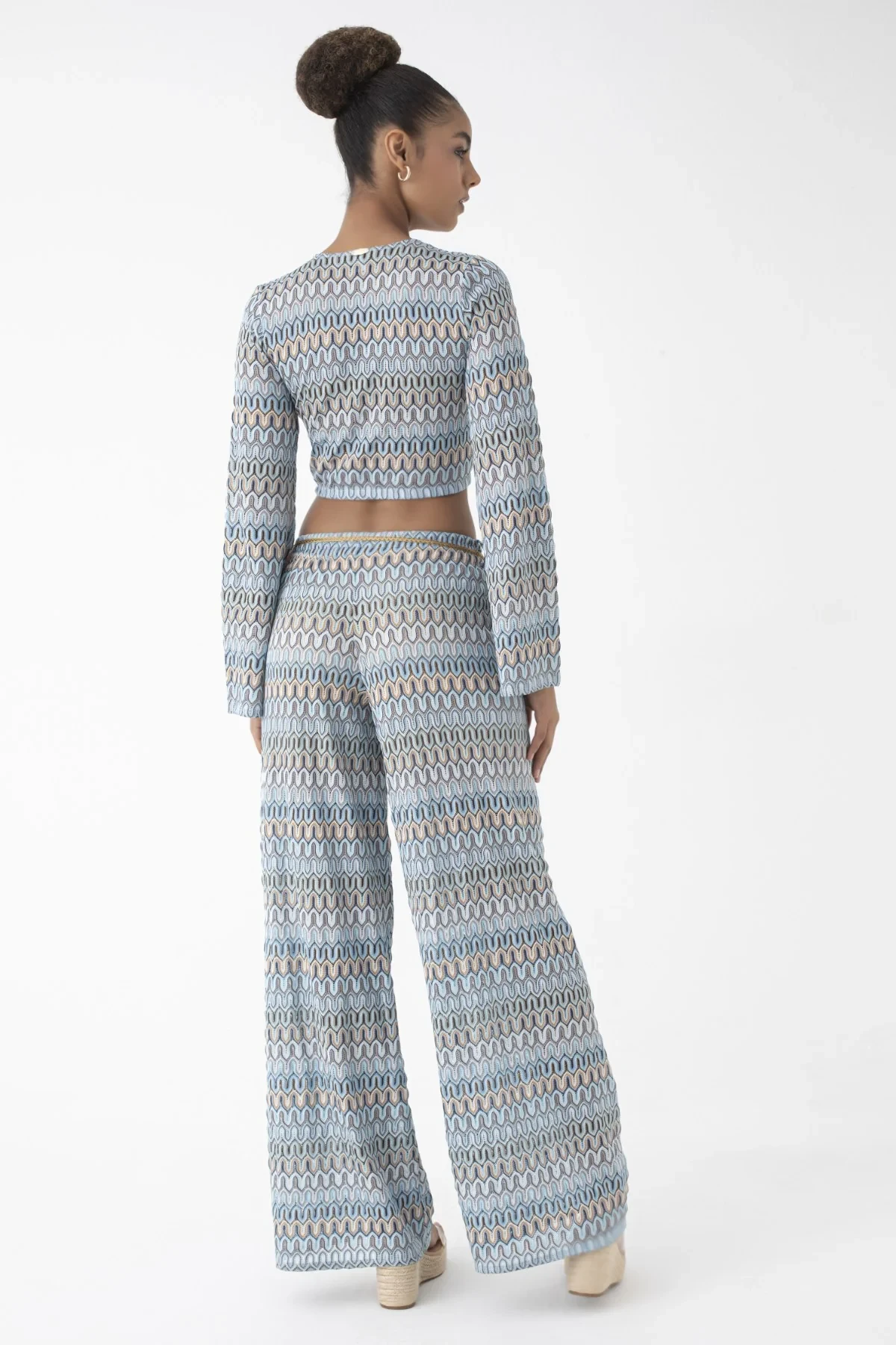 C860-008 KADIN KROP-PANTALON TAKIM