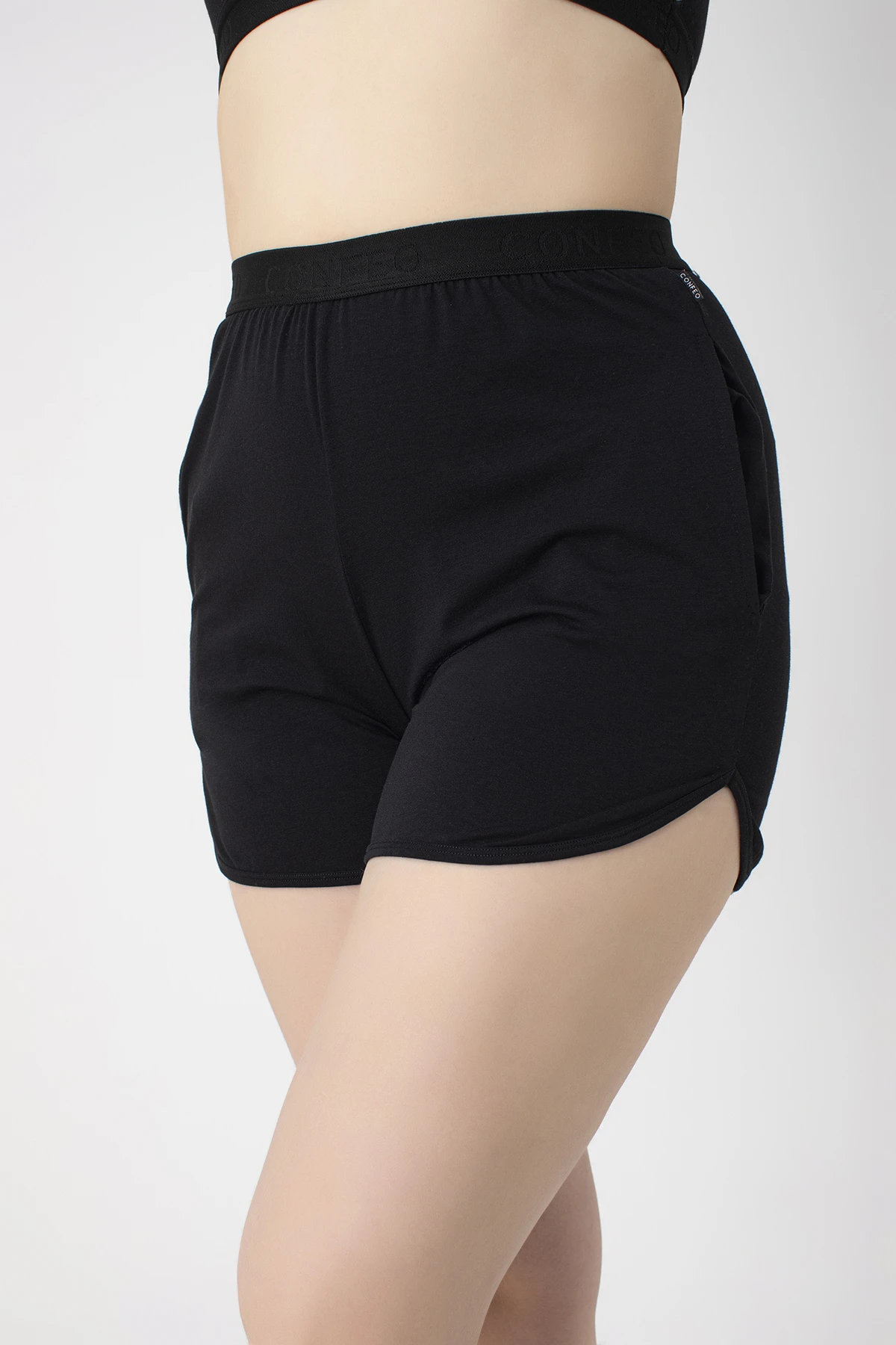Kadın Modal Spor Şort C801-503