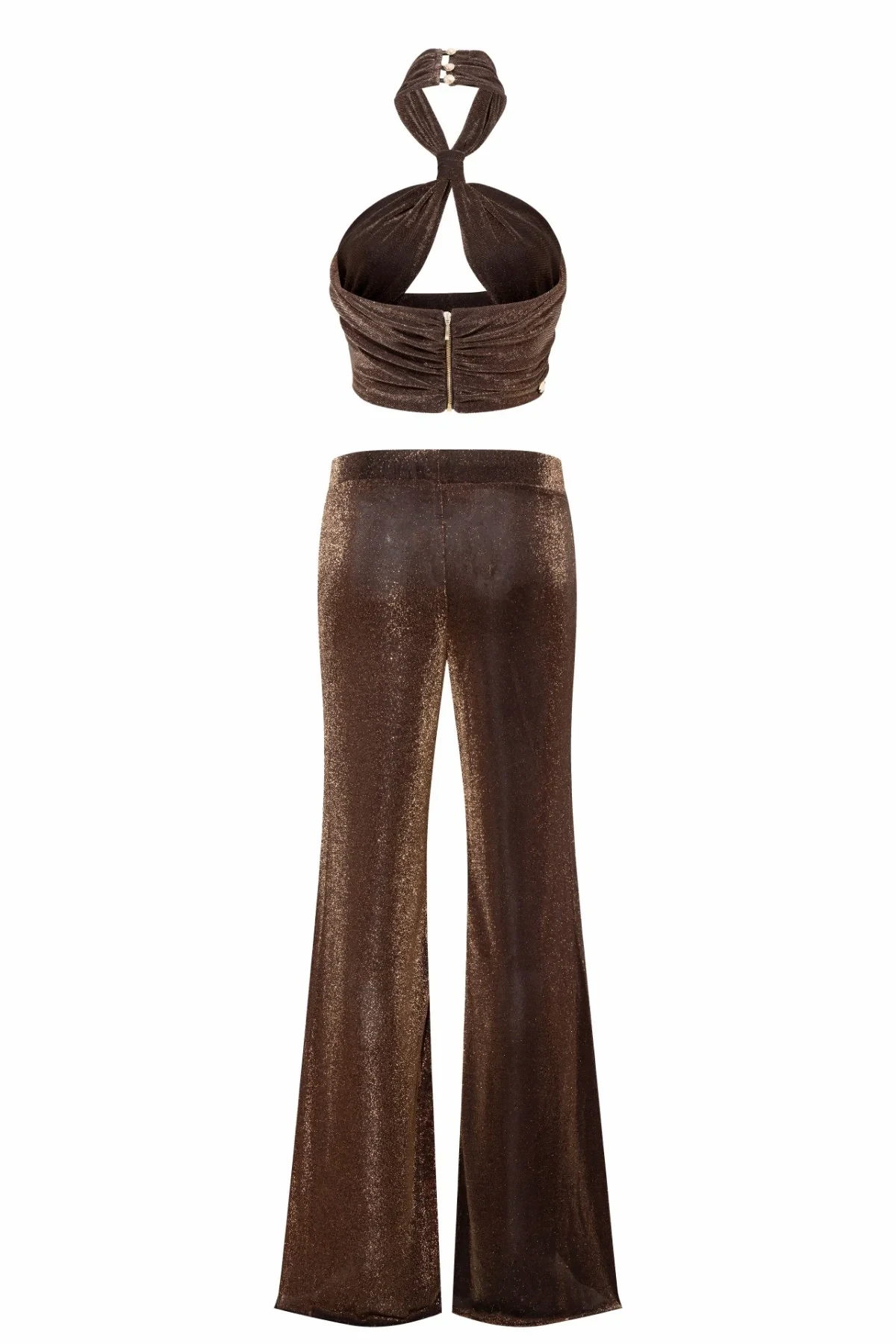 C860-016 KADIN KROP-PANTOLON TAKIM