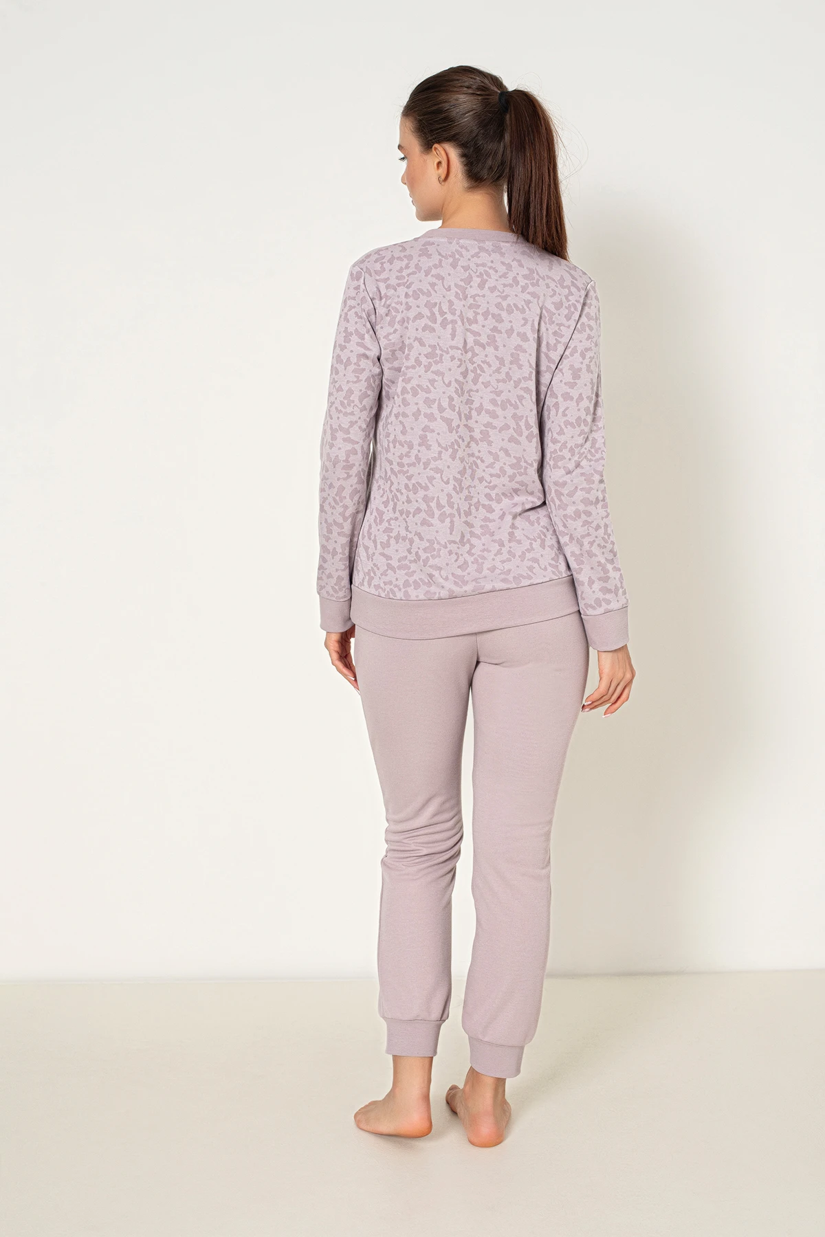 KADIN UZUNKOLLU PİJAMA TAKIM C840-826