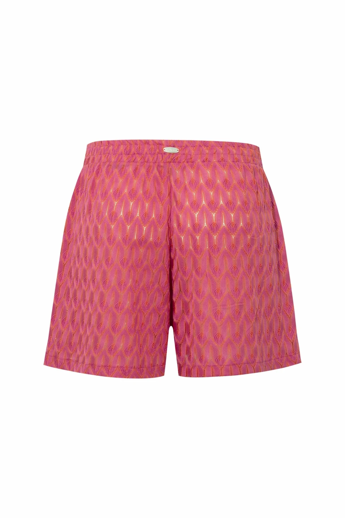 C860-017 KADIN ÖNÜ DÜĞMELİ KISAKOL SHORT TAKIM