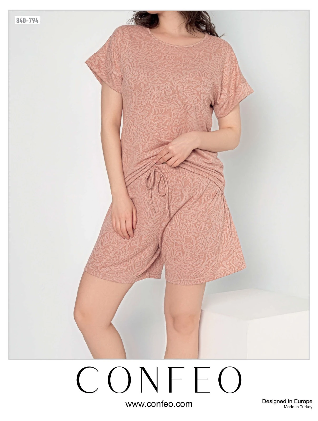 KADIN ÇIKMAKOL SHORT TAKIM C840-794