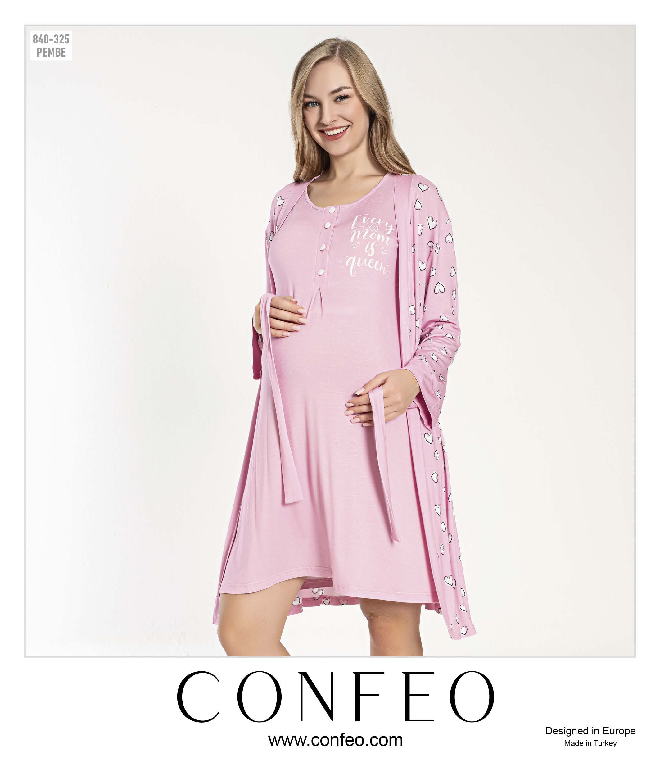 KADIN LOHUSA GECELİK SABAHLIK TAKIM C840-325