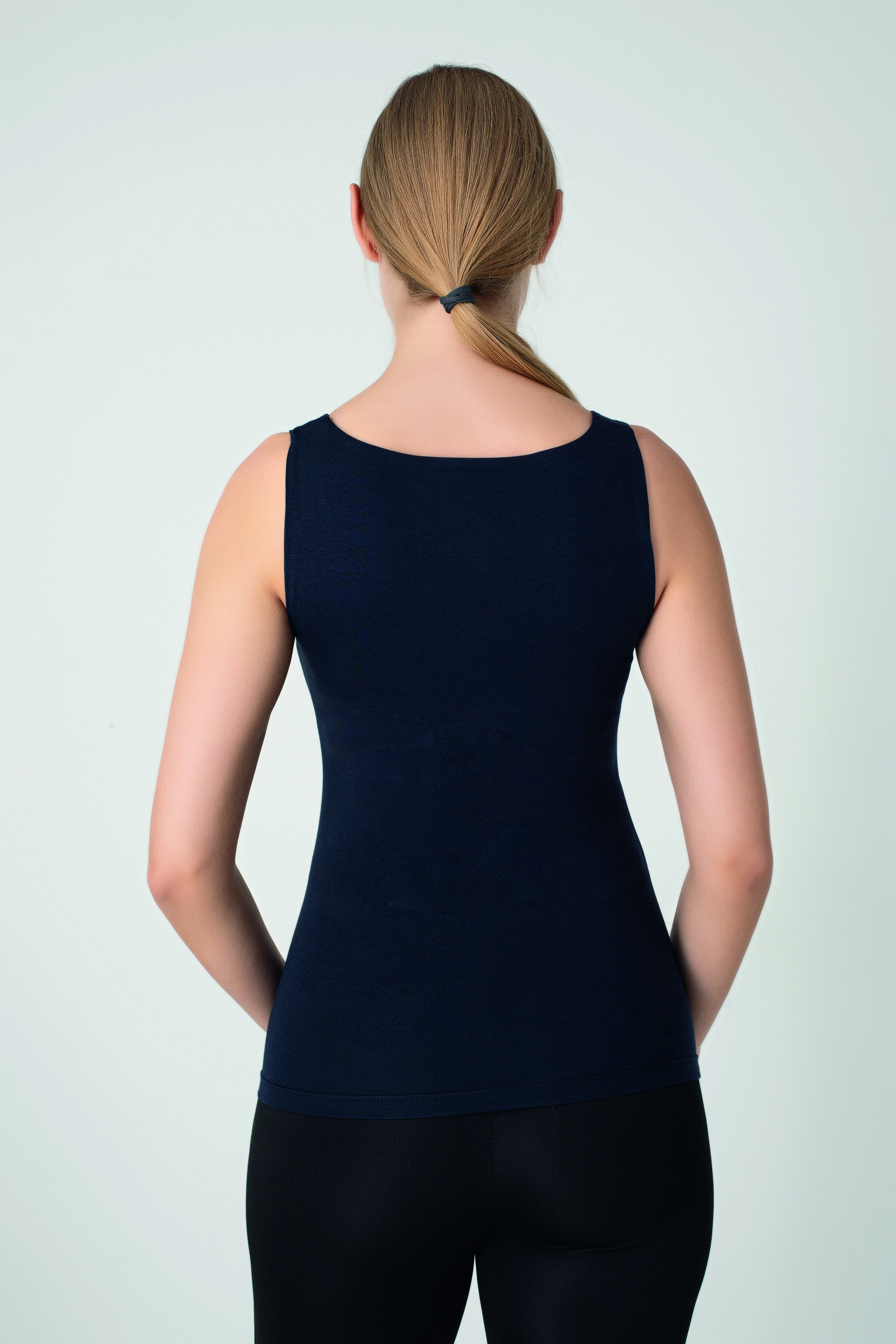 Kadın Modal Geniş Askılı  Atlet C801-027