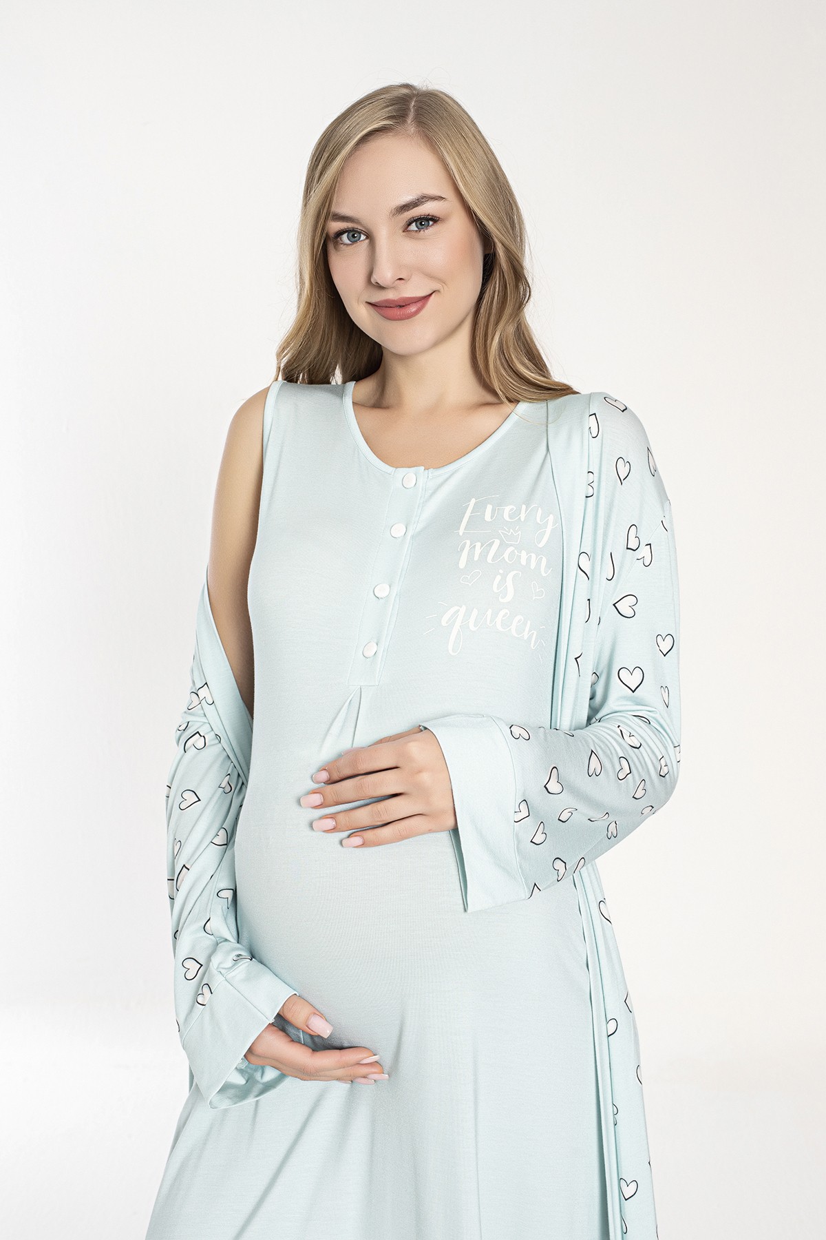 KADIN LOHUSA GECELİK SABAHLIK TAKIM C840-325