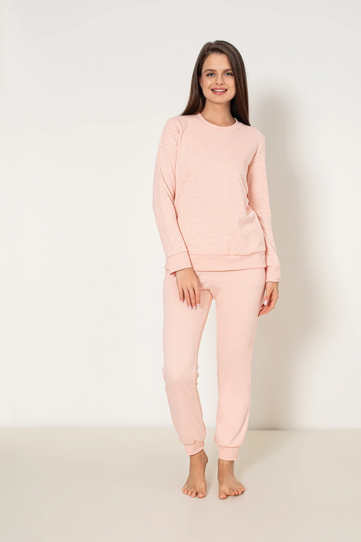 KADIN UZUNKOLLU PİJAMA TAKIM C840-827